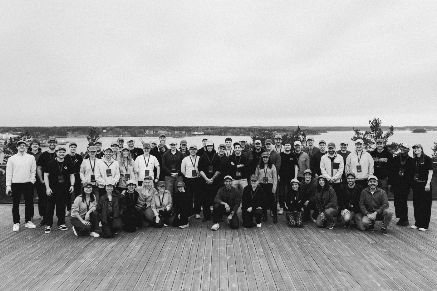 We held a hackathon at a luxury spa